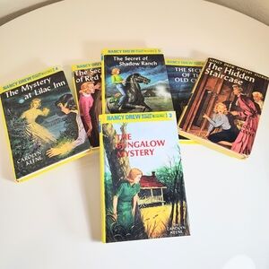 Nancy Drew Book Set - The Bungalow Mystery & More
